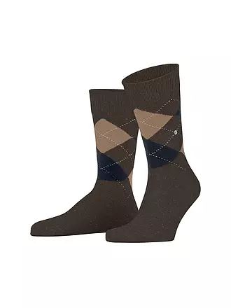 BURLINGTON | Herren Socken DUNDEE 40-46 merlot | braun