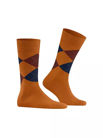 BURLINGTON | Herren Socken EDINBURGH 40-46 claret | orange