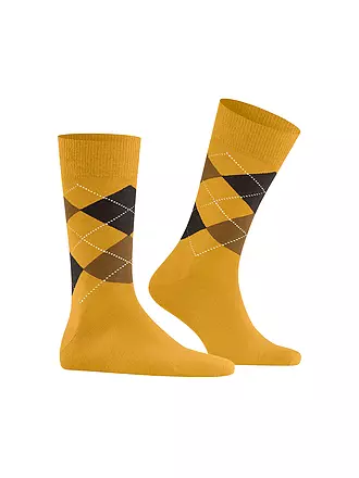 BURLINGTON | Herren Socken EDINBURGH solar | dunkelrot