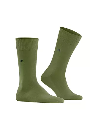 BURLINGTON | Herren Socken LEEDS 40-46 cactus | dunkelblau