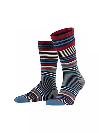 BURLINGTON | Herren Socken STRIPE 40-46 henna | blau