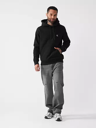 CALVIN KLEIN JEANS | Kapuzensweater - Hoodie | schwarz