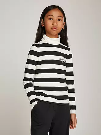 CALVIN KLEIN JEANS | Mädchen Langarmshirt | weiss