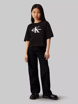 CALVIN KLEIN JEANS | Mädchen T-Shirt | schwarz