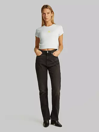 CALVIN KLEIN JEANS | T-Shirt Cropped Fit | mint