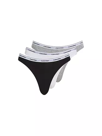 CALVIN KLEIN | Slips 3er Pkg. multi | schwarz