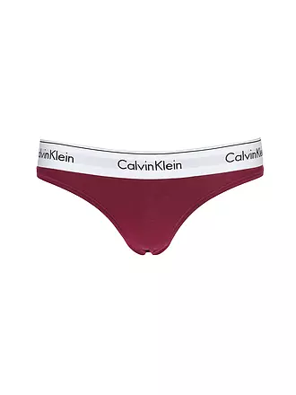 CALVIN KLEIN | String MODERN COTTON black | beere