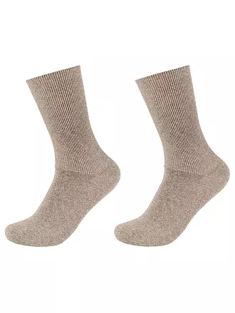 CAMANO | Herren-Socken 2er Pkg navy | beige