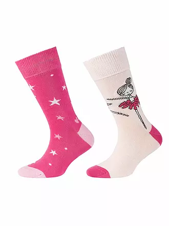 CAMANO | Mädchen Socken 2er Pkg. Blue | pink