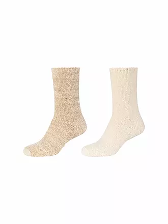 CAMANO | Socken 2er Pkg. black mix | beige