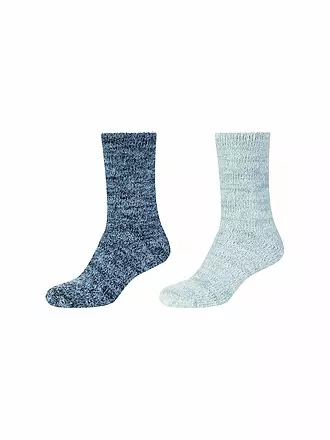 CAMANO | Socken 2er Pkg. winter sky | grau