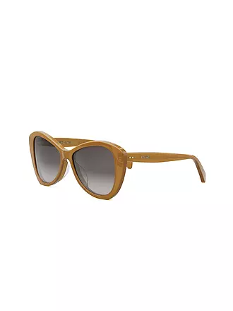 CELINE | CELINE Thin gelbe Butterfly Sonnenbrille | 