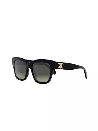 CELINE | Triomphe schwarze eckige Sonnenbrille | 