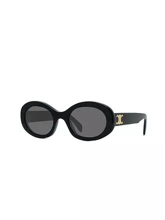 CELINE | Triomphe schwarze runde Sonnenbrille | 