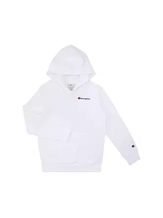 CHAMPION | Jungen Kapuzensweater - Hoodie | weiss