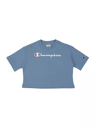 CHAMPION | Mädchen T-Shirt | blau