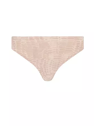 CHANTELLE | String SOFT STRETCH light snake print | blau