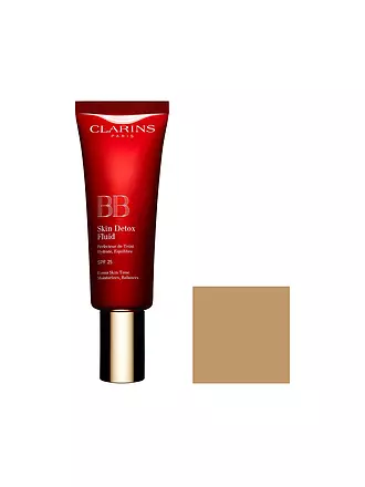 CLARINS | Gesichtscreme - BB Skin Detox Fluid SPF25  (02 Medium) | braun