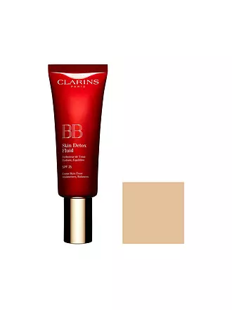 CLARINS | Gesichtscreme - BB Skin Detox Fluid SPF25 (01 Light) | camel