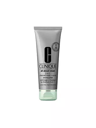 CLINIQUE | All About Clean 2-in-1 Charcoal Mask + Scrub Anti-Pollution 100ml | 