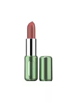 CLINIQUE | Lippenstift - Pop Longwear Lip Shine (01 Nude Pop) | dunkelrot