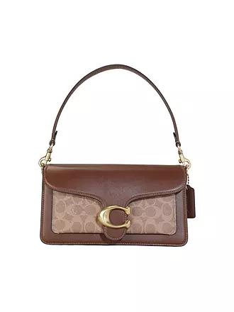 COACH | Ledertasche - Umhängetasche TABBY SIGNATURE 26 | braun