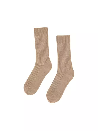 COLORFUL STANDARD | Socken MERINO WOOL 41-46 burned yellow | beige