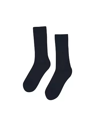 COLORFUL STANDARD | Socken MERINO WOOL 41-46 ivory white | blau