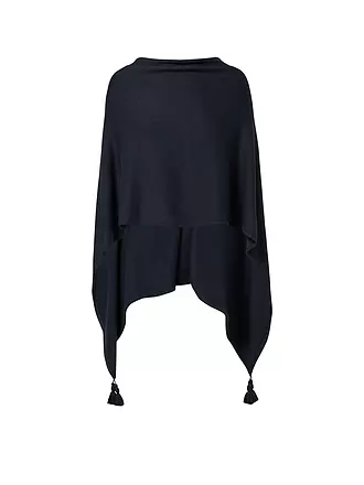 COMMA | Poncho - Cape | dunkelblau