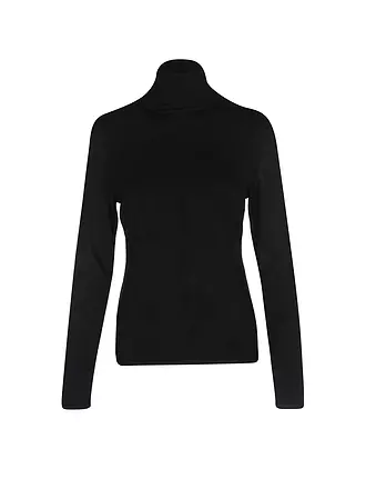 COMMA | Rollkragenpullover | schwarz