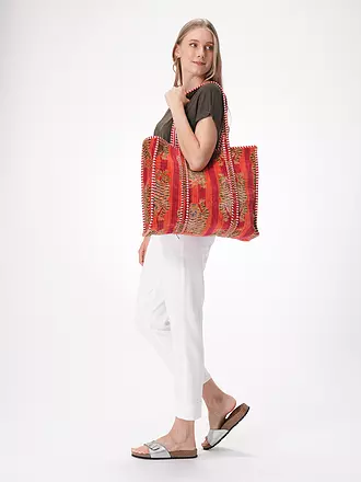 CONSCIOUS YOGA COLLECTIVE | Tasche - Shopper TIBETAN TIGER  TOTE | rot