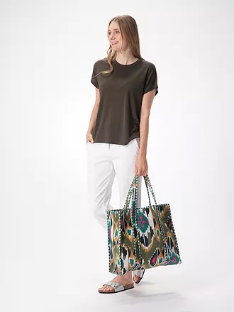 CONSCIOUS YOGA COLLECTIVE | Tasche - Shopper VELVET IKAT SHOPPER | türkis