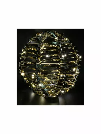 COUNTRYFIELD | Weihnachtskugel LED BLING 20cm Gold | gold