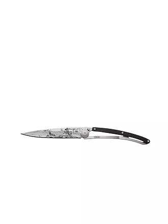 DEEJO | Taschenmesser Wacholderholz Titan LATINO SKULL 37G | silber