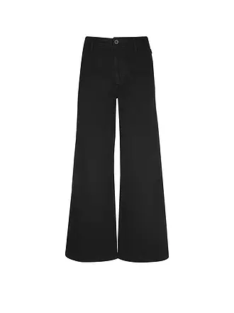 ECOALF | Jeans Wide Leg VALLSALF | schwarz