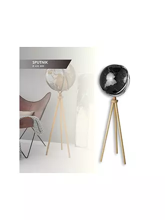 EMFORM | Standglobus - Sputnik 43 cm bronze/silber | keine Farbe