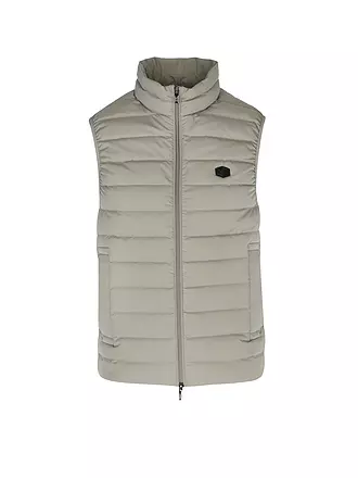 EMPORIO ARMANI | Daunensteppgilet | hellgrau