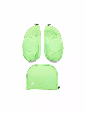 ERGOBAG | Fluo LED Seitentaschen Zip-Set Grün | gelb