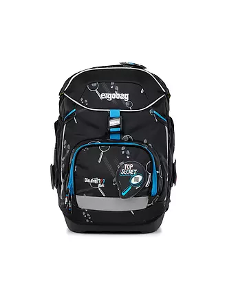 ERGOBAG | Schultasche Set 6tlg Pack Cybär Race | schwarz