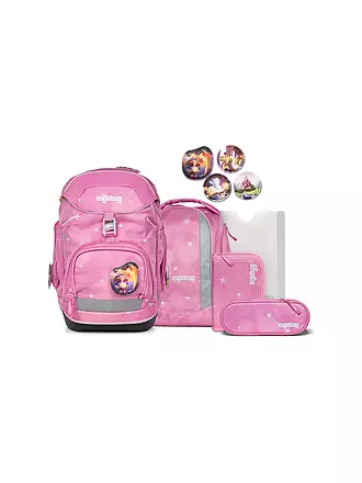 ERGOBAG | Schultasche Set 6tlg Pack MRP Flower Powbär | rosa