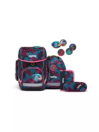 ERGOBAG | Schultaschen Set 5tlg CUBO - | dunkelblau