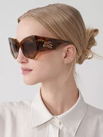 ETRO | Sonnenbrille ETROMANIA/55 | braun