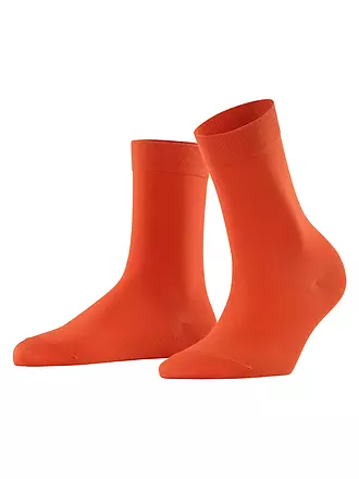 FALKE |  Socken COTTON TOUCH white | rot