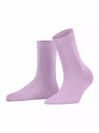 FALKE |  Socken COTTON TOUCH white | rosa