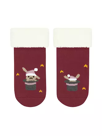 FALKE | Baby Socken MAGIC BUNNY ruby | dunkelrot