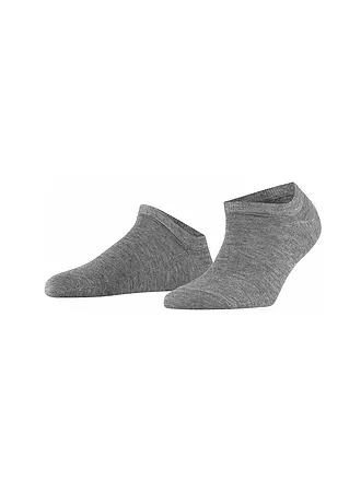 FALKE | Füsslinge ACTIVE BREEZE light grey melange | dunkelblau