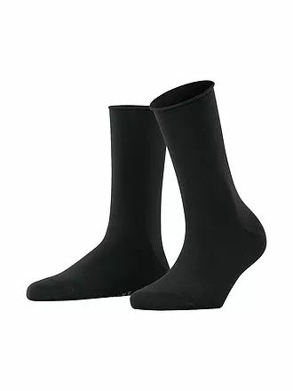 FALKE | Happy  Socken 2er Pkg black | weiss