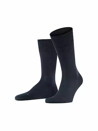 FALKE | Herren Socken Sensitive Berlin dark grey | dunkelblau