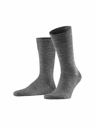 FALKE | Herren Socken Sensitive Berlin dark navy | grau