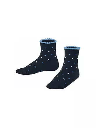 FALKE | Kinder Socken MULTIDOT fuchsia | blau